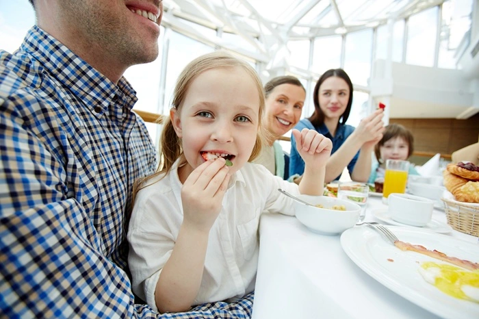 oběd v restauraci MOLO Lipno